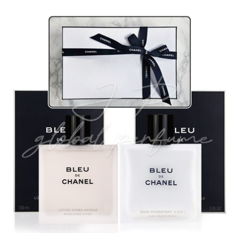 샤넬 블루 드 샤넬 애프터 쉐이브 스킨 로션 (남성용) 2종 세트 백화점 무료선물포장+쇼핑백