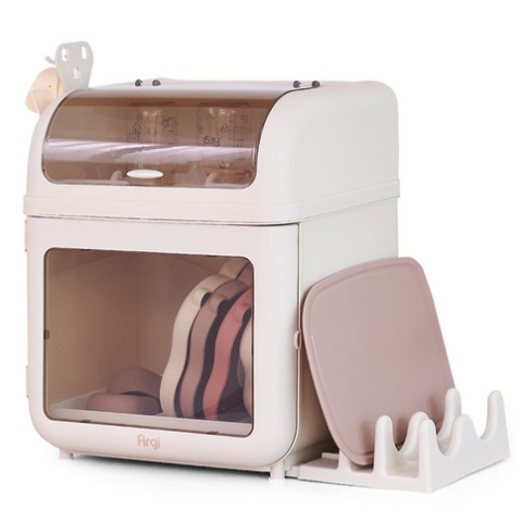 퍼기 2단 이유식기 젖병 보관함 식기건조대