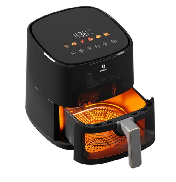 OYEAH 저소음 에어프라이어 5.0L 시각화 대용량